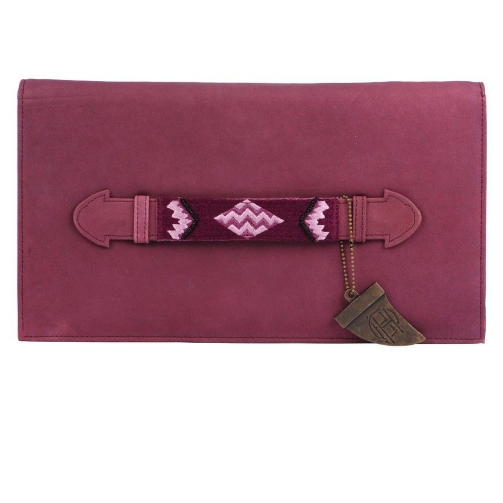 House of Harlow "Lara fold over clutch"
